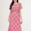Áo Croptop Flower Set