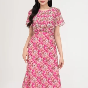 Áo Croptop Flower Set